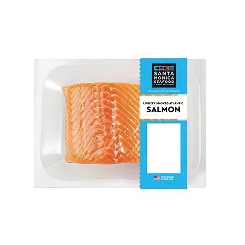 Santa Monica Seafood Lightly Smoked Salmon Portion